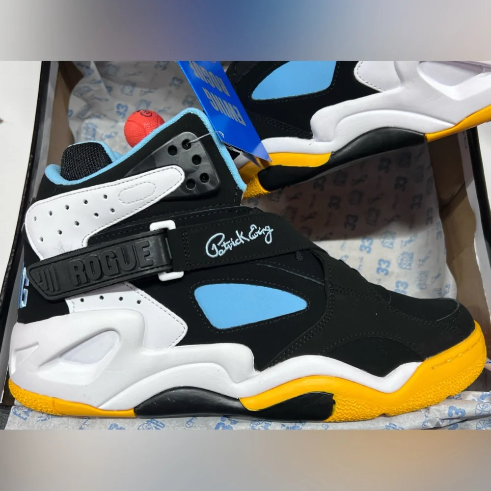 EWING ROGUE X BET RAP CITY COLLABORATION SNEAKERS RARE COLORWAY MENS PATRICK NBA - Picture 7 of 16